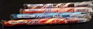 Hard candy sticks