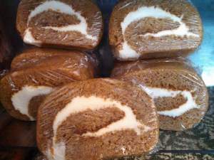 Homemade Pumpkin Roll
